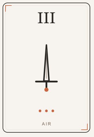 Three of Swords